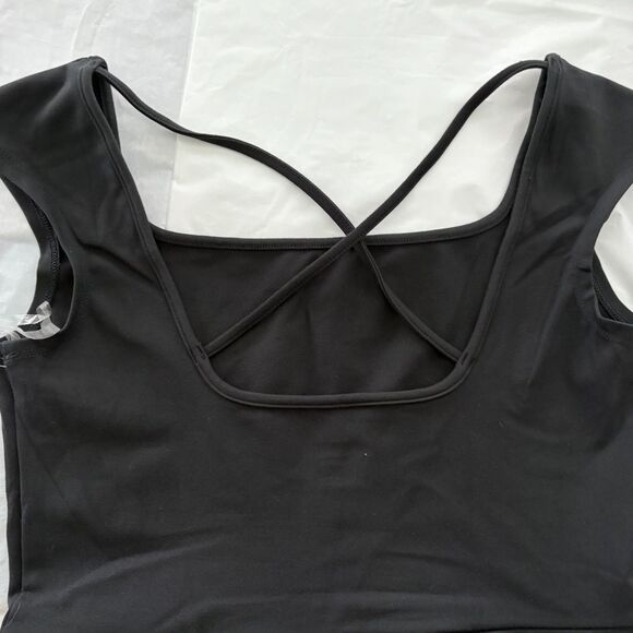 Wild Fable Skort Dress with Attached Shorts Size Medium Black NWT - Picture 4 of 10